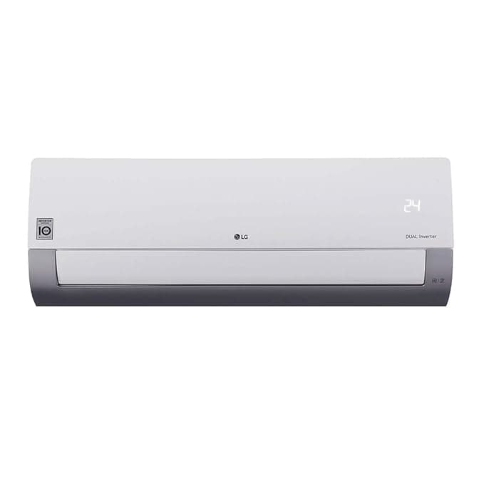 LG 1.5 Ton 3 Star Wi-Fi Inverter Split AC (Copper, KS-Q18MWXD, White and Grey, WORKS WITH ALEXA) Air Conditioners