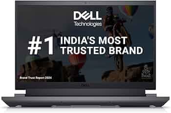 Dell Gaming G15-5530 Laptop, Intel 13th Gen i7-13650HX Processor, 16GB DDR5 + 1TB SSD, NVIDIA RTX 3050 6 GB GDDR6, 15.6" (39.62cm) FHD Narrow 120Hz, 4...