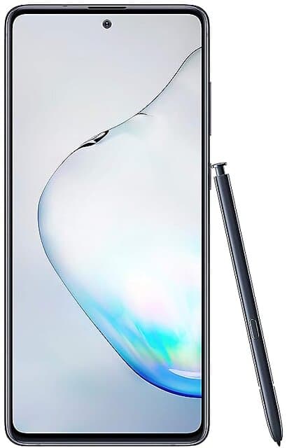 (Refurbished) Samsung Galaxy Note10 Lite (8 Gb Ram, 128 Gb Storage, Black) - Good Condition