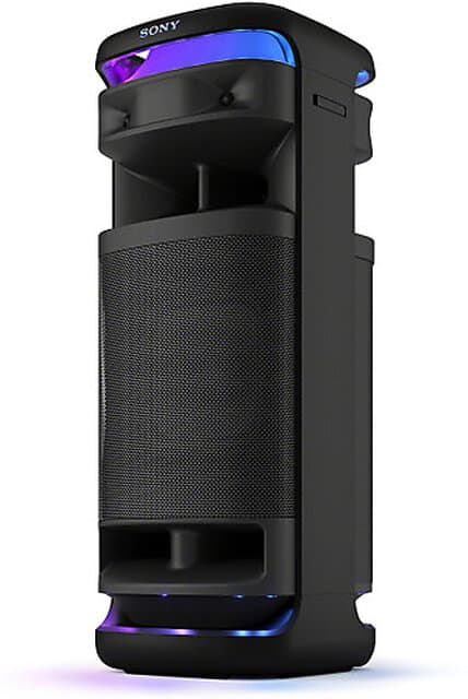 SONY Tower10 Massive BASS Power with Wireless Mic,360 Sound Light Bluetooth Party Speaker(Black, Stereo Channel)