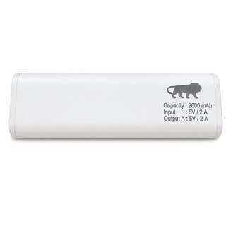 Unv 2600 Mah Power Bank (15 W, Fast Charging) (White, Lithium-Ion)B