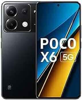 Poco X6 5G Mirror Black, 8 GB RAM 256 GB ROM