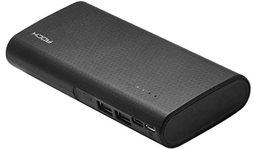 Rock ITP105 10000mAH Power Bank (Black)
