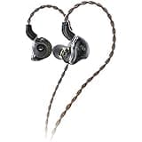 FiiO FD1 Hi-Res IEM Wired in Ear Earphone with Mic (Black)