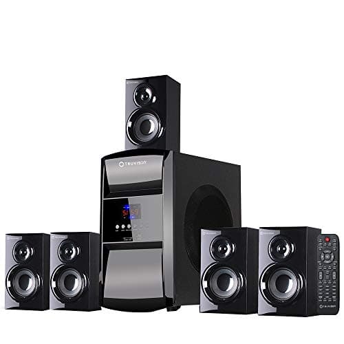 Truvison TV-6045bt 16000W Multimedia, 5.1 Home Theater System Speaker with Bluetooth USB SD FM Playback Support Feature Superior Sound Clarity Home Th