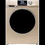 Haier 8 kg Inverter Fully-Automatic Front Loading Washing Machine (HW80-BD12756NZP, Golden)