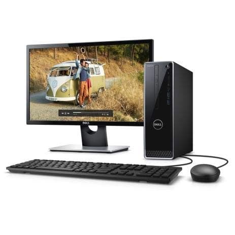Dell Inspiron 3470 8th Generation Core i5 Desktop / 8GB RAM / 1TB HDD / Windows 10+MS Office / 19.5" Monitor Black