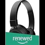 (Renewed) JBL T450BT On-Ear Headphones (Black)