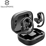 SoundPEATS TrueWings TWS True Wireless Earbuds Over-Ear Hooks Bluetooth Headphones 5.0 in-Ear Stereo Wireless Earphones with Touch Control IPX7 for Sp