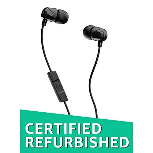 (Renewed) Skullcandy S2DUYK-343 Jib with Mic (Black)
