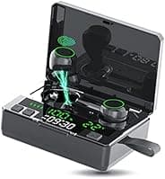 EDYELL® C6 Upgraded True Wireless Earbuds Bluetooth 5.0 with Massive 5000mAh Charging Case/POWERBANK IPX7 Wate