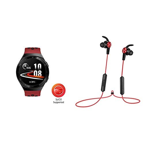 HUAWEI Watch GT 2e Sport (Lava Red)+ Red Headset