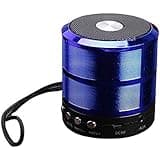 Mini Bluetooth Speaker WS 887 with FM Radio, Memory Card Slot, USB Pen Drive Slot, AUX Input Mode (Blue)