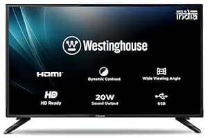 Westinghouse 60 cm (24 Inches) HD Ready LED TV WH24PL01 (Black) (2021 Model)