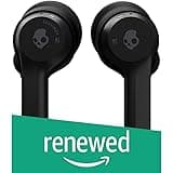 (Renewed) Skullcandy Indy S2SSW-M003 True Wireless Earbuds (Black)