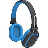ANT AUDIO Treble 1200 Wireless Bluetooth Over The Ear Headset with Mic (Black Blue)