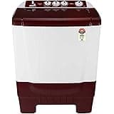 Onida 8.0 kg 5 Star Semi-Automatic Top Loading Washing Machine (S80SCTR, Lava Red)