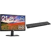 Dell SE2222H 22" (55.88 cm) FHD Monitor 1920 X 1080 Pixels @60Hz, VA Panel, 5-Year Warranty, Brightn