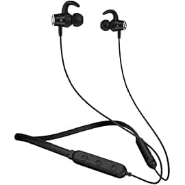 ANT AUDIO Wave Sports 525 Wireless Bluetooth in Ear Neckband Earphone with Mic (Black)