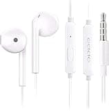 SLT Oppo SLT319 Deep Bass Wired Earphone with Mic (White)