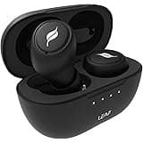 Leaf Dots 2 Bluetooth Truly Wireless in Ear Earbuds with Mic (Carbon Black)
