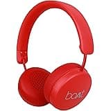 boAt Rockerz 440 Wireless Bluetooth Headset with in-Built Mic (Red)