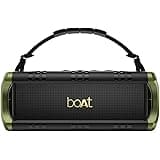 (Renewed) boAt Stone 1400 Mini 18W Bluetooth Speaker(Army Green)