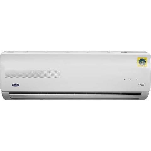 Carrier 1 Ton 3 Star Non-Inverter Split AC (CAS12EK3R39F0+CF123R3CC90, White)