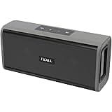 IKALL BT-102 10W 2.0 Channel USB Wireless Outdoor Speaker - Black