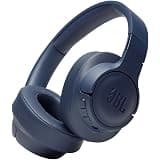 JBL Tune JBLT750 Bluetooth Wireless Over Ear Headphones with mic Blue