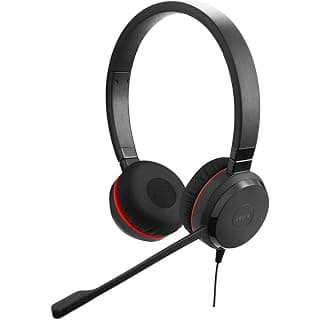 Jabra Store Evolve 30 Wired On Ear Headphone with Mic (Black)