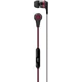 Skullcandy Ink'd Wired in-Earphone with Mic (Black/Red)