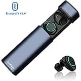 HolyHigh X9 In-Ear Bluetooth 5.0 Sports Noise Canceling Wireless Earbuds with Mic and Mini Charging Case for All Mobile Phone