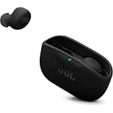 JBL Vibe Buds 2 - Noise Cancelling Earbuds - Black | JBL Pure Bass sound, Active Noise Cancelling with Smart Ambient, 4 mics