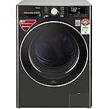 LG 8 KG Fully Automatic Front Load Washing Machine(FHV1408ZWB,Black Steel)