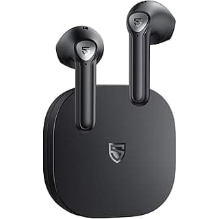 SoundPEATS TrueAir2 Truly Wireless Bluetooth In Ear Earbuds with Mic (Black)