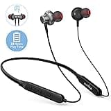 HolyHigh BT01 Wireless Sports Earphone with Mic, 10H Battery Life, Bluetooth5.0, HD Sound, IPX5 Sweatproof, Magnetic…