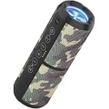 (Renewed) Portronics Breeze II 20W Bluetooth 4.2 Portable Stereo Speaker with TWS, Micro SD Card, Aux in, Water Resistant, 20