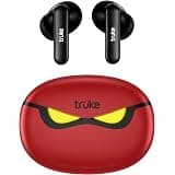 truke Buds BTG3 True Wireless Earbuds with AI-Powered Noise Cancellation | Auto Play/Pause | 55ms Low Latency | Gaming Core C