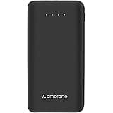 Ambrane 27000mAh Li-Polymer Powerbank with Type C and USB Ports | Fast Charging for Smartphones, Smart Watches, Neckbands & O