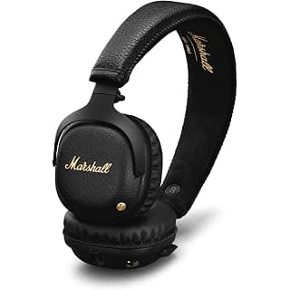 Marshall Mid ANC 04092138 Wireless Bluetooth On Ear Headphone with Mic (Black)