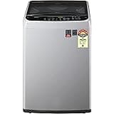 LG 8.0 Kg 5 Star Smart Inverter Fully-Automatic Top Loading Washing Machine (T80SPSF2Z, Middle Free Silver, Turbodrum), 8 Kg