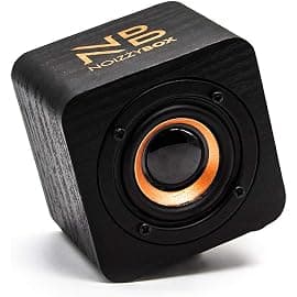 NB NOIZZYBOX Cube XS Premium Wood Finish Portable Wireless Bluetooth Speaker with 5W Output, HD Sound Portable Speaker…