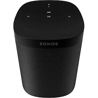 Sonos One, Gen 2 Wireless Bluetooth Speaker with Alexa (Black)