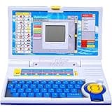 esnipe mart® 20 activities & games fun laptop notebook computer toy for kids-Blue