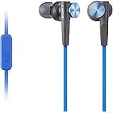 Sony Extra Bass MDR-XB50AP Wired in Ear Headphone with Mic (Blue)