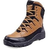 Bacca Bucci Flame Original 7-Eye Moto Inspired Mild Water Proof High top Ankle Snow Boots for Men