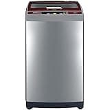Haier 7.5 kg Fully-Automatic Top Loading Washing Machine (HWM75-707NZP, Silver Grey)