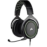 Corsair HS50 PRO Stereo Wired Adjustable Memory Foam Ear Cups, Lightweight, Noise-Cancelling Detachable Microphone Gaming Hea
