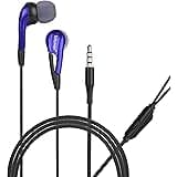 Hitage Earphones HP-278 Headphones Earplugs Headset High Definition Sound Deep Extra Bass Wired Earphone with in-line Mic Wid
